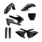 Acerbis Full Plastics Kit - Husqvarna TC 125/250/300 & FC 250/350/450 2016-18 - Black