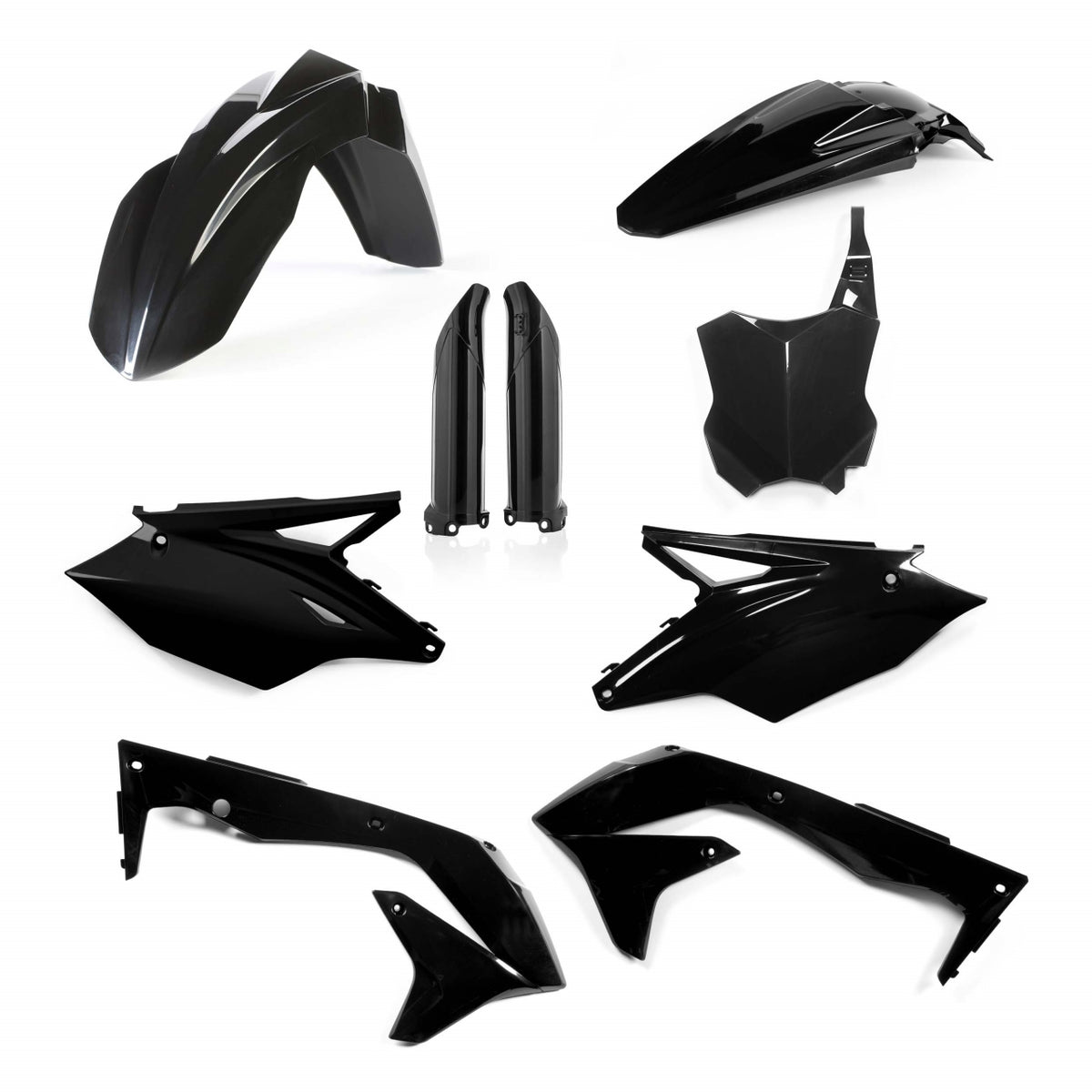 Full Plastics Kit Kawasaki KXF450 2016 17