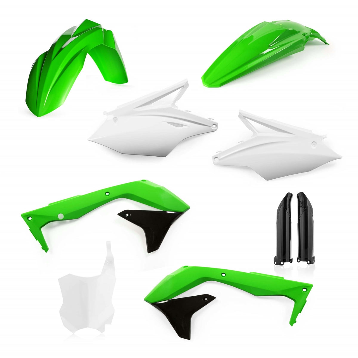 Full Plastics Kit Kawasaki KXF450 2016 17 OEM