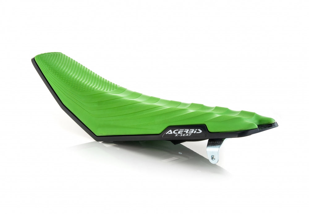 Acerbis X-Seat Hard Complete Seat - Kawasaki KXF250 2017-20, KXF450 2016-18 - Green