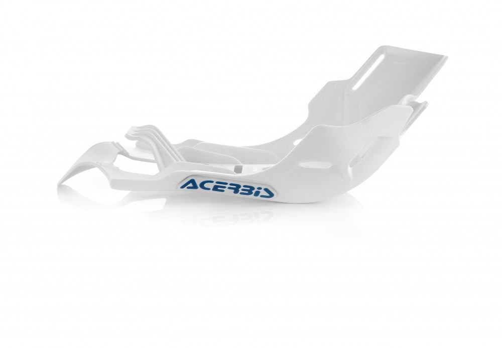 Acerbis Skid Plate - Husqvarna TC125 2016-22, TE150I 2020-22, TX125 2017-19 - White