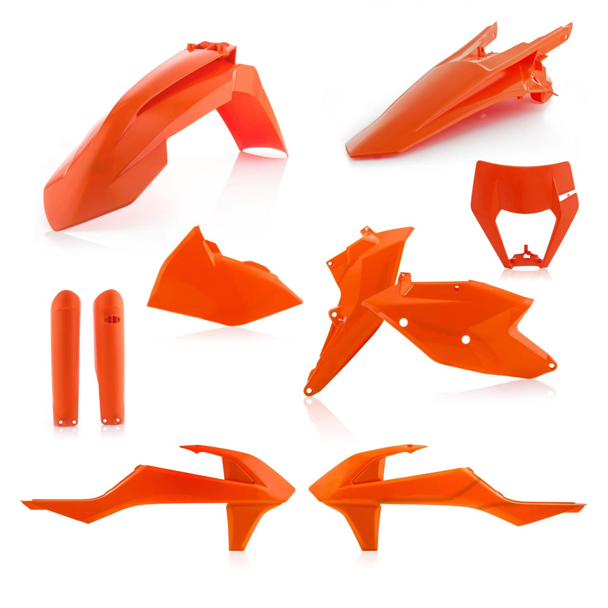 Full Enduro Plastics Kit KTM EXC F 250 350 450 500 2017 19 XC W TPI 2019