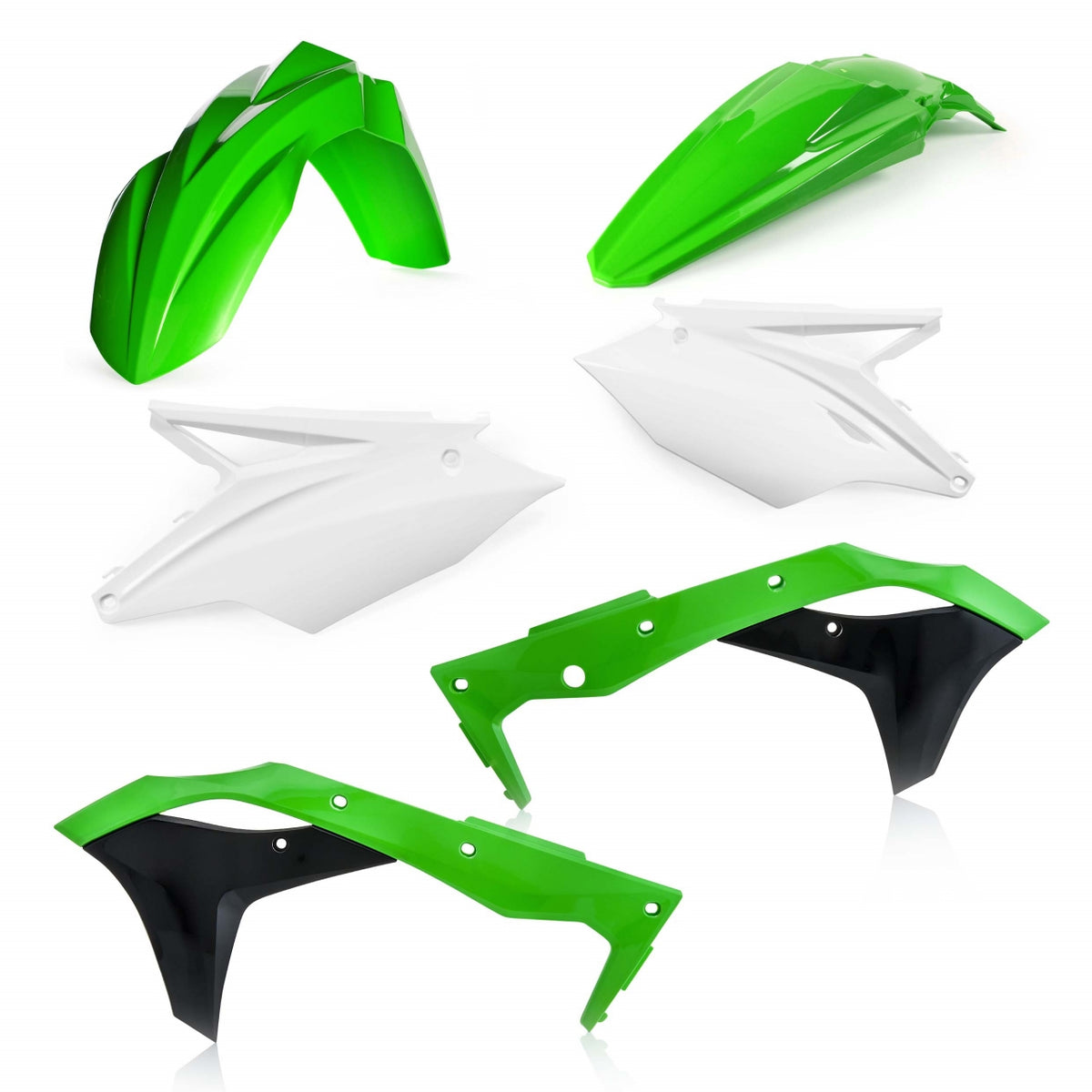 Full Plastics Kit Kawasaki KXF250 2017 OEM