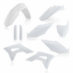Acerbis Full Plastics Kit - Honda CRF250R 2018, CRF450R 2017-18 - White