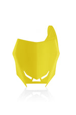 Acerbis Front Number Board - Suzuki RMZ250 2019-2025, RMZ450 2018-2025 - Yellow