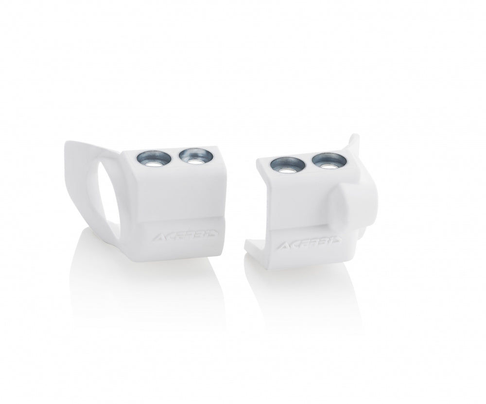 Acerbis Fork Shoe Covers - Suzuki RMZ 250/450 2009-2025 - White