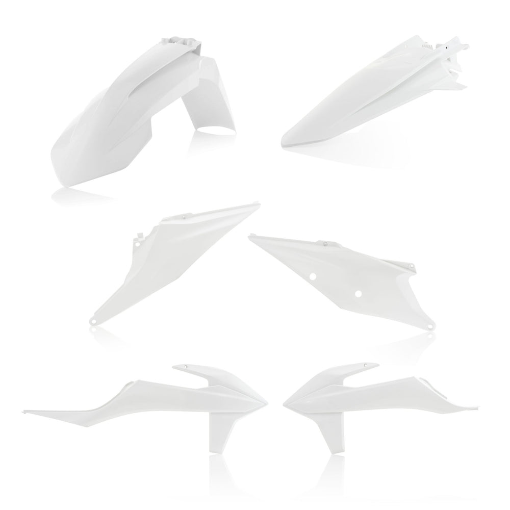 Acerbis Standard Plastics Kit - KTM SX 125/250 & SXF/ XC-F 250/350/450 2019-22 - White