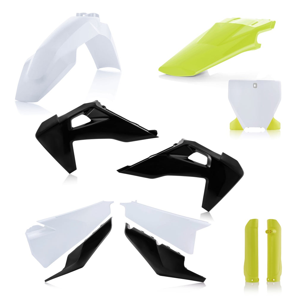 Acerbis Full Plastics Kit - Husqvarna FC 250/350 & TC125/250 2019-22 - Factory Rockstar