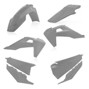 Acerbis Standard Plastics Kit - Husqvarna TC 125/250 & FC 250/350/450 2019-22 - Grey