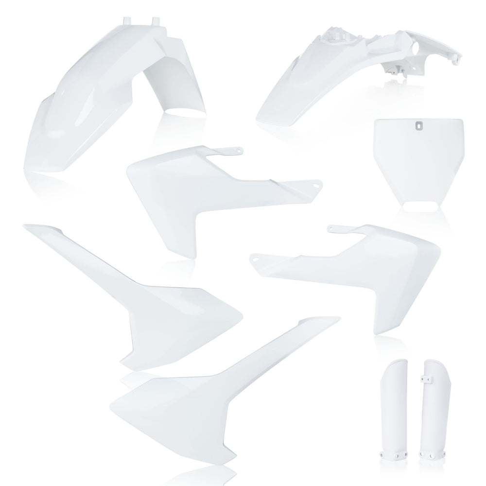 Acerbis Full Plastics Kit - Husqvarna TC65 2017-23 - White