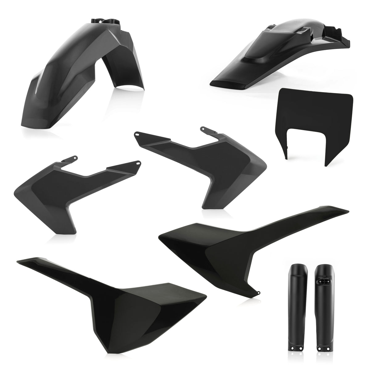 Full Enduro Plastics Kit Husqvarna FE 250 350 450 501 & TE250 2017 19