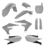 Acerbis Full Plastics Kit - Yamaha YZF250 2019-23, YZF450 2018-22 - Grey