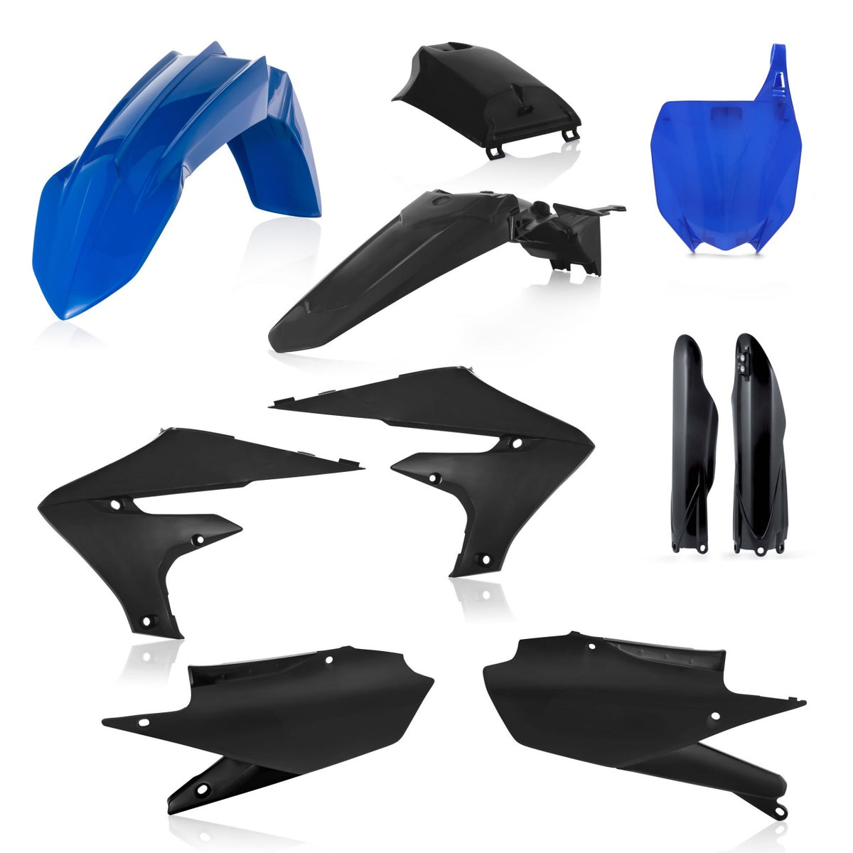 Full Plastics Kit Yamaha YZF250 2019 2023 YZF450 2018 2022 Black Blue