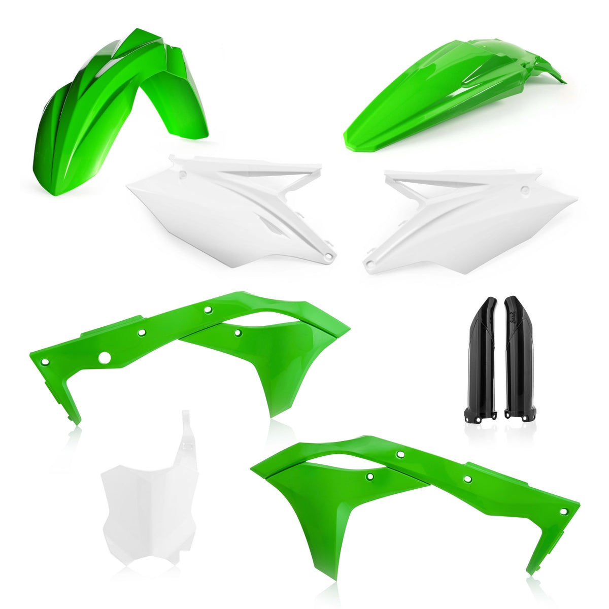 Full Plastics Kit Kawasaki KXF250 2019 20 OEM
