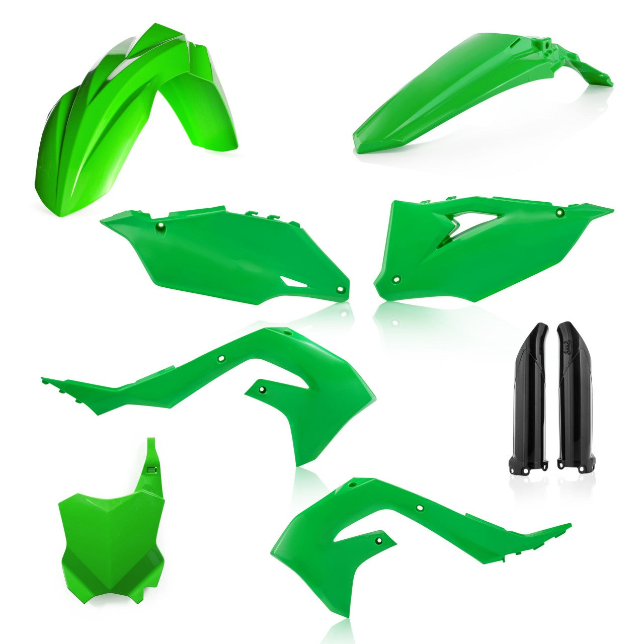 Full Plastics Kit Kawasaki KXF250 2021 2024 KXF450 2019 2023 OEM 20