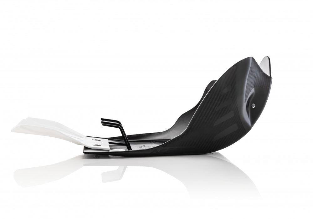 Acerbis Skid Plate - Suzuki RMZ250 2019-2025 - Black/ White