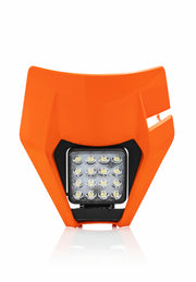 Acerbis High Power LED Headlight - KTM EXC/ EXC-F 2017-19 - Orange