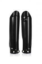 Acerbis Fork Guards - KTM SX65 2019-2023, Gas Gas MC65 2021-2023 - Black