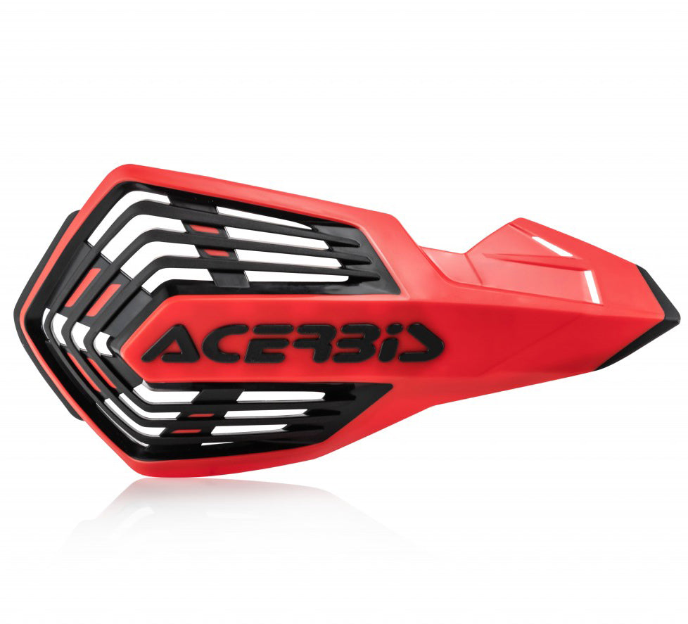 Acerbis X-Future Hand Guards - Red/ Black