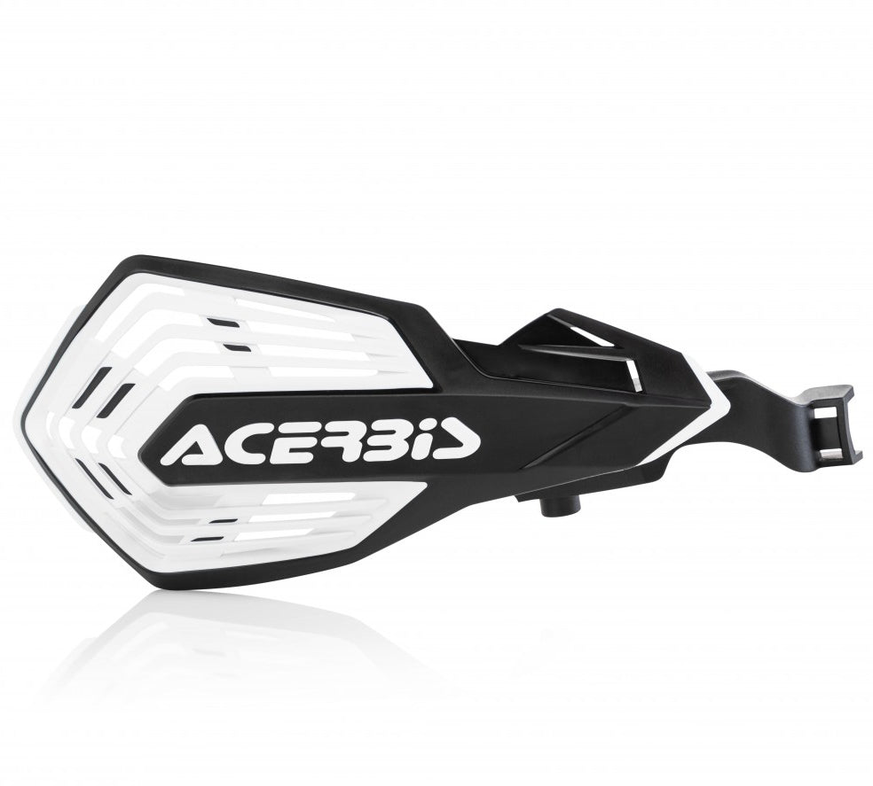 Acerbis K-Future Hand Guards For Husqvarna FC 250/350/450 2014-23 - Black/ White