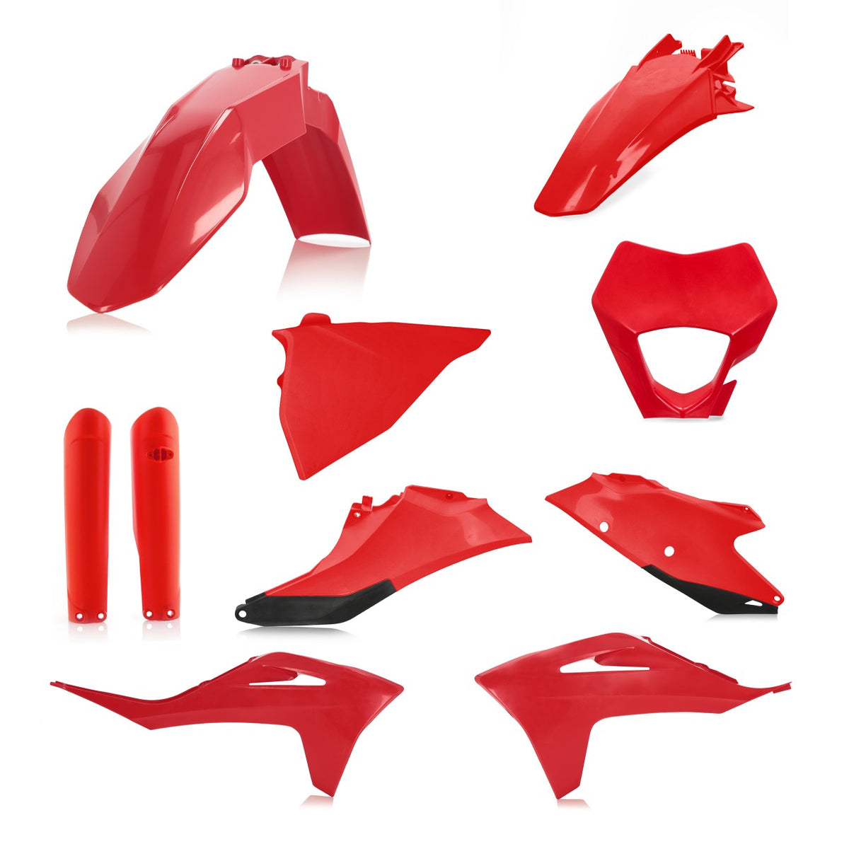 Full Enduro Plastics Kit Gas Gas EC 250 300 & 250 350F 2021 23