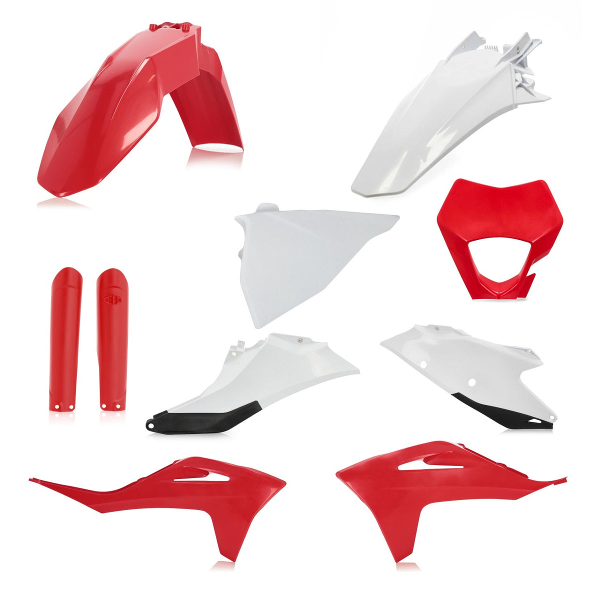 Full Enduro Plastics Kit Gas Gas EC 250 300 & 250 350F 2021 2023 OEM