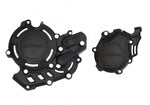 Acerbis X-Power Engine Covers Kit - Gas Gas MC450F 2021-23 - Black