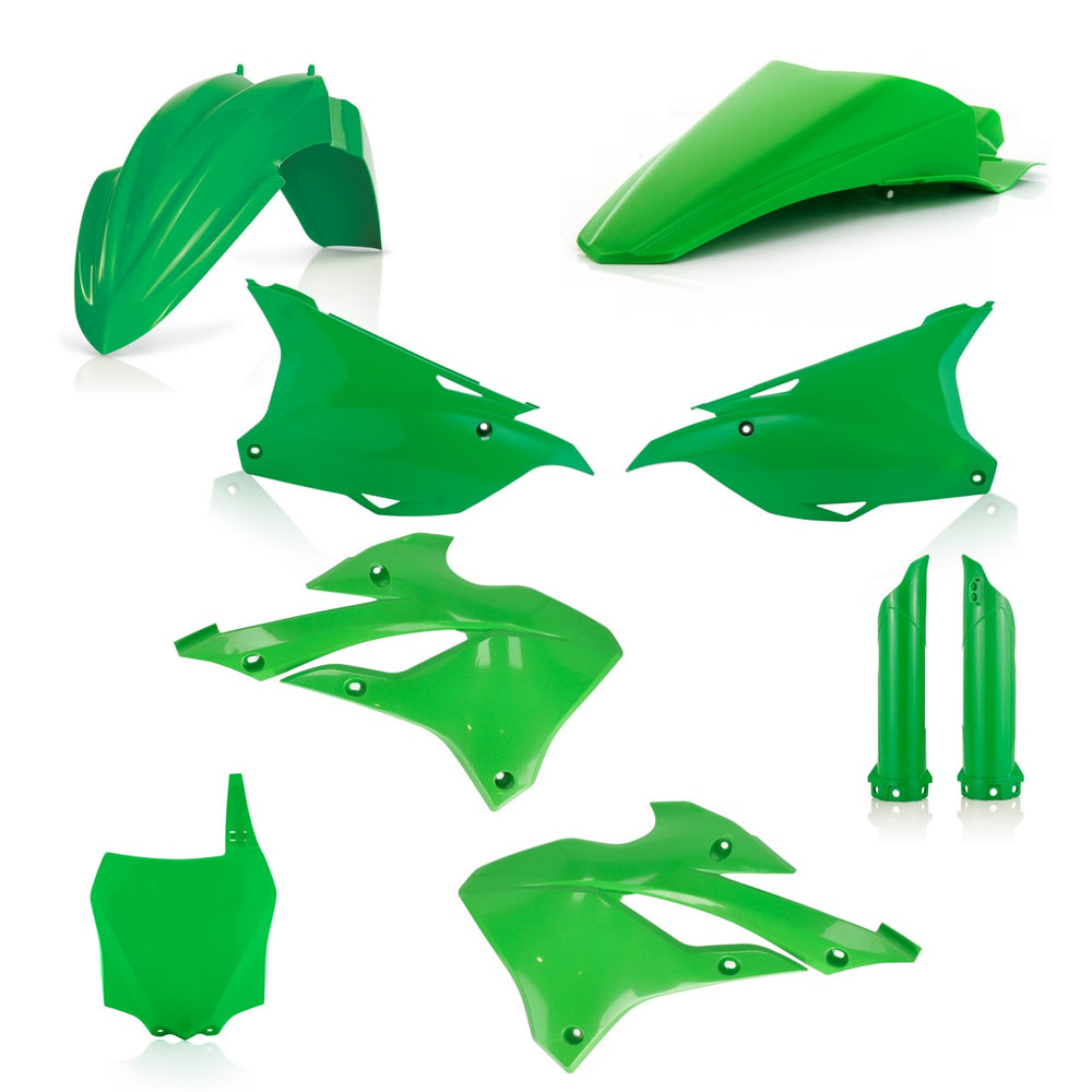 Acerbis Plastics Kit - Kawasaki KX85 2022-2025 - Green