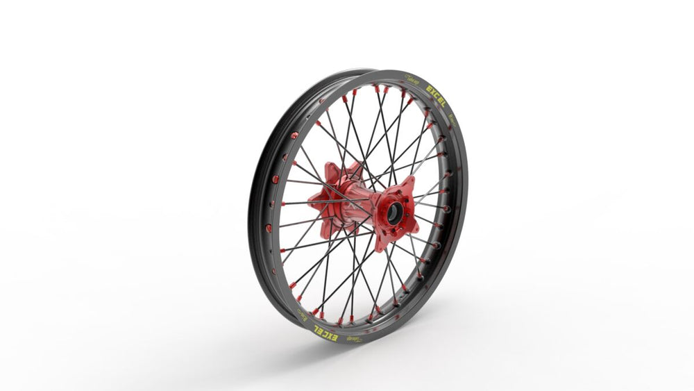 Kite Elite MX 16" Rear Wheel - KTM SX85 2021-2024 - Black/Red Hub