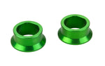 Kite Rear Wheel Spacers - Kawasaki KXF450 2006-2020 - Green