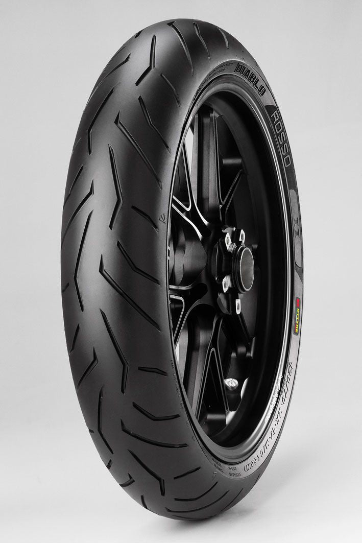 Pirelli Diablo Rosso II 58W TL Front Tyre - 120/70-17"
