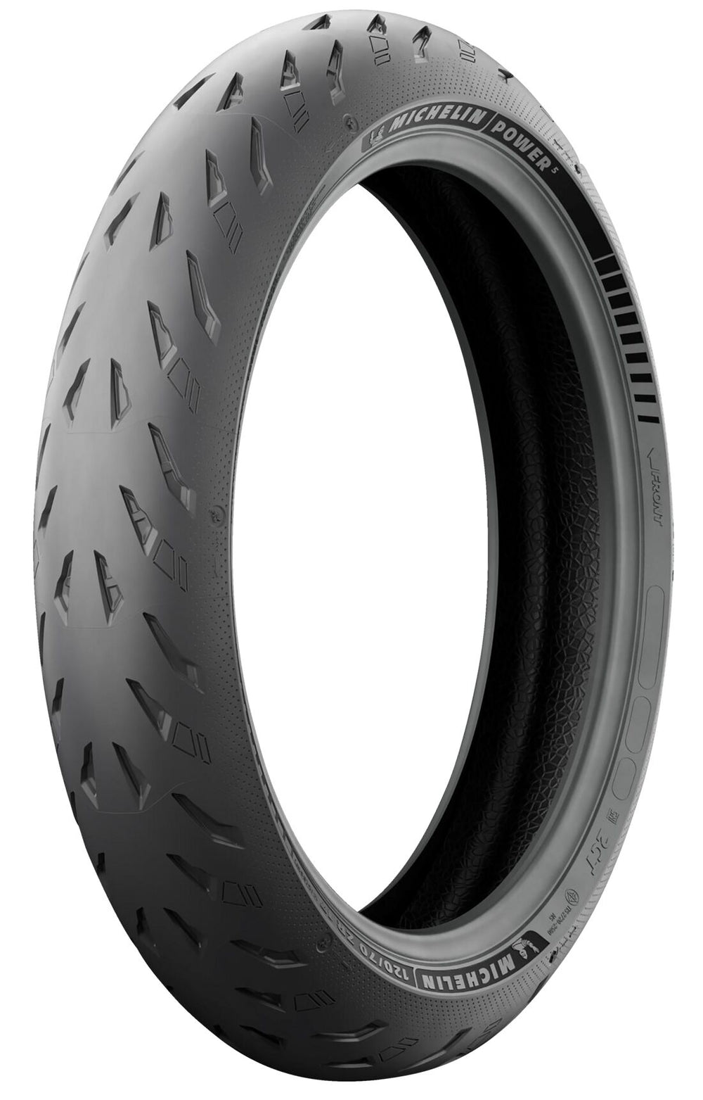 Michelin Power 5 58W TL Front Tyre - 120/70 - 17"
