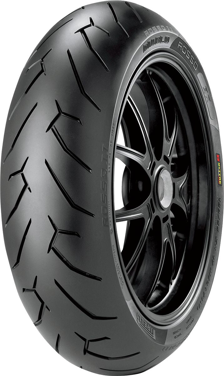 Pirelli Diablo Rosso II 73W TL Rear Tyre - 180/55-17"