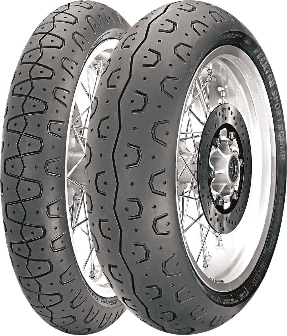 Pirelli Phantom Sportscomp Front Tyre Blackwall TL 65H 100 90-18"