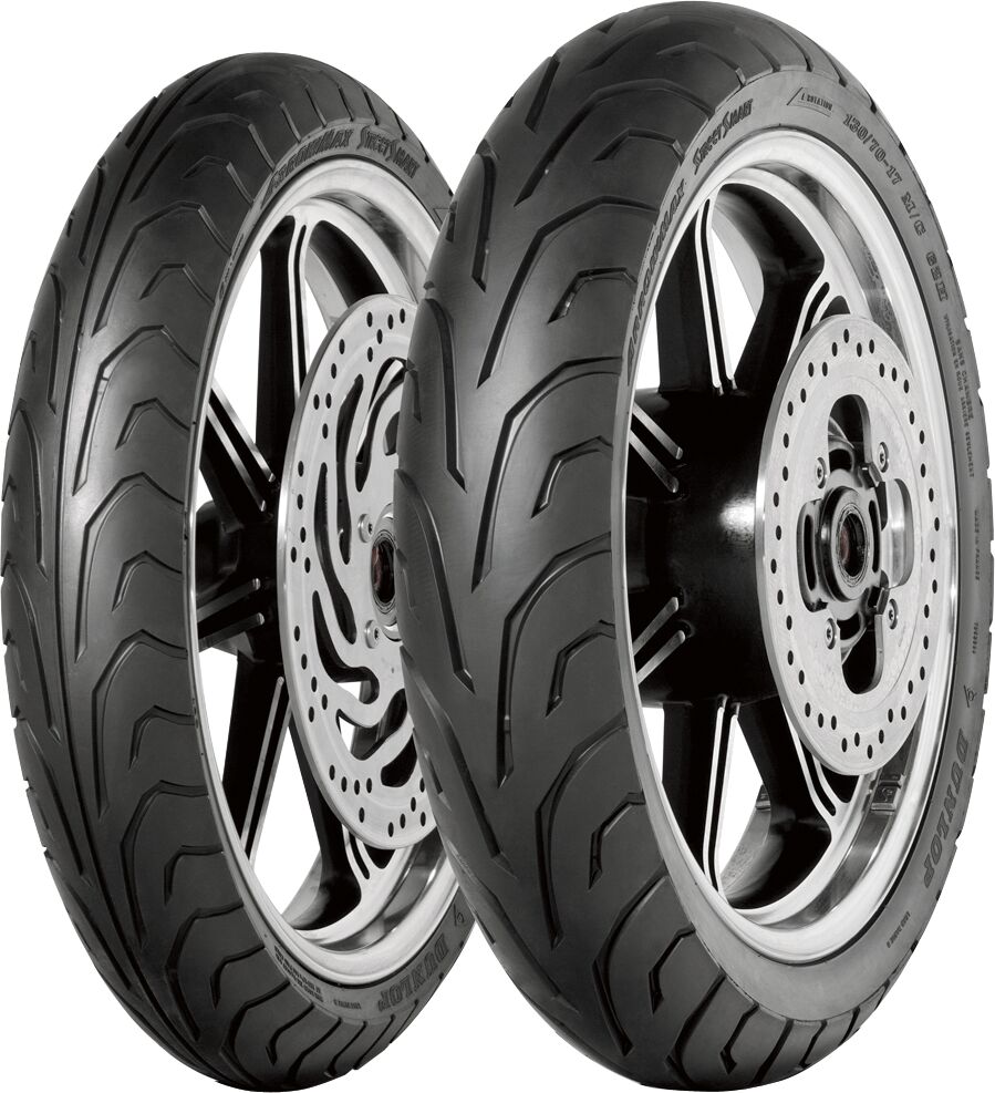 Dunlop Streetsmart 66V TL Rear Tyre - 130/80-18"
