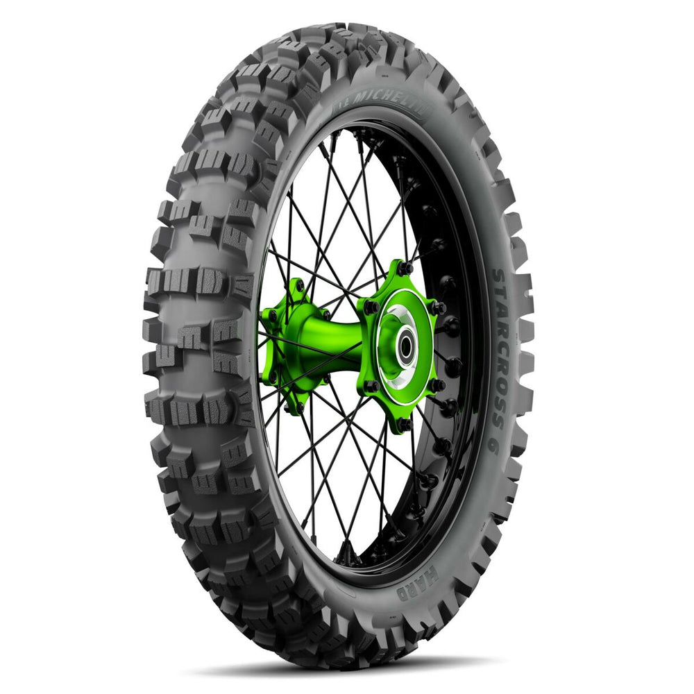 Michelin Starcross 6 Hard 62M Rear Tyre - 110/90-19"