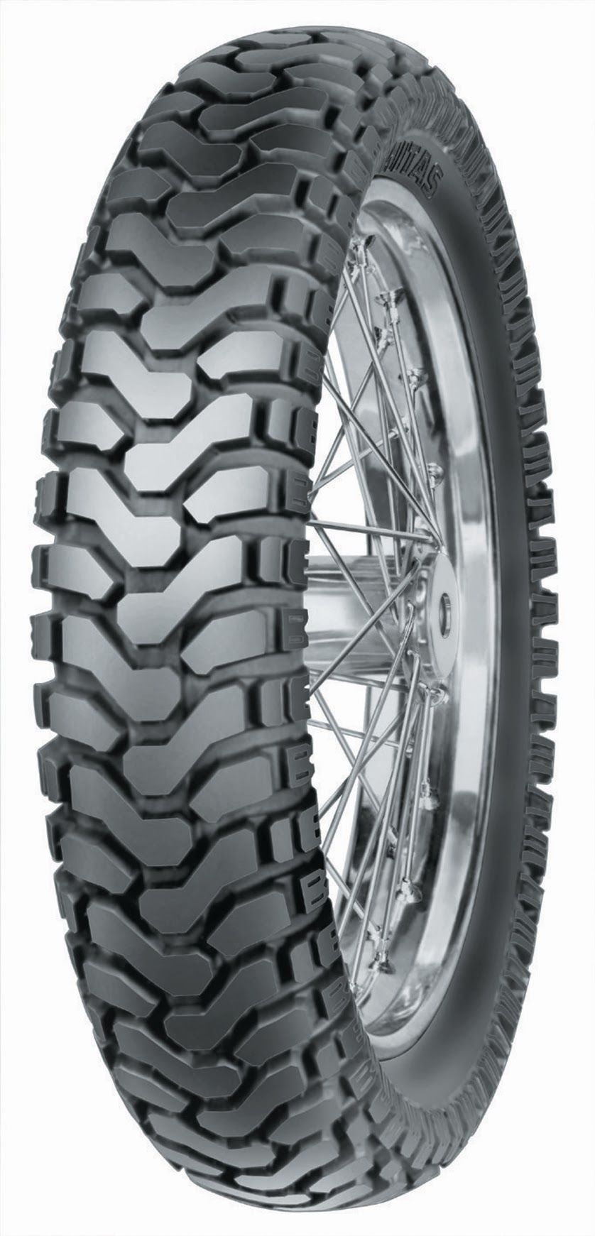 Mitas E-07 72T TL Rear Tyre - 130/80-18"