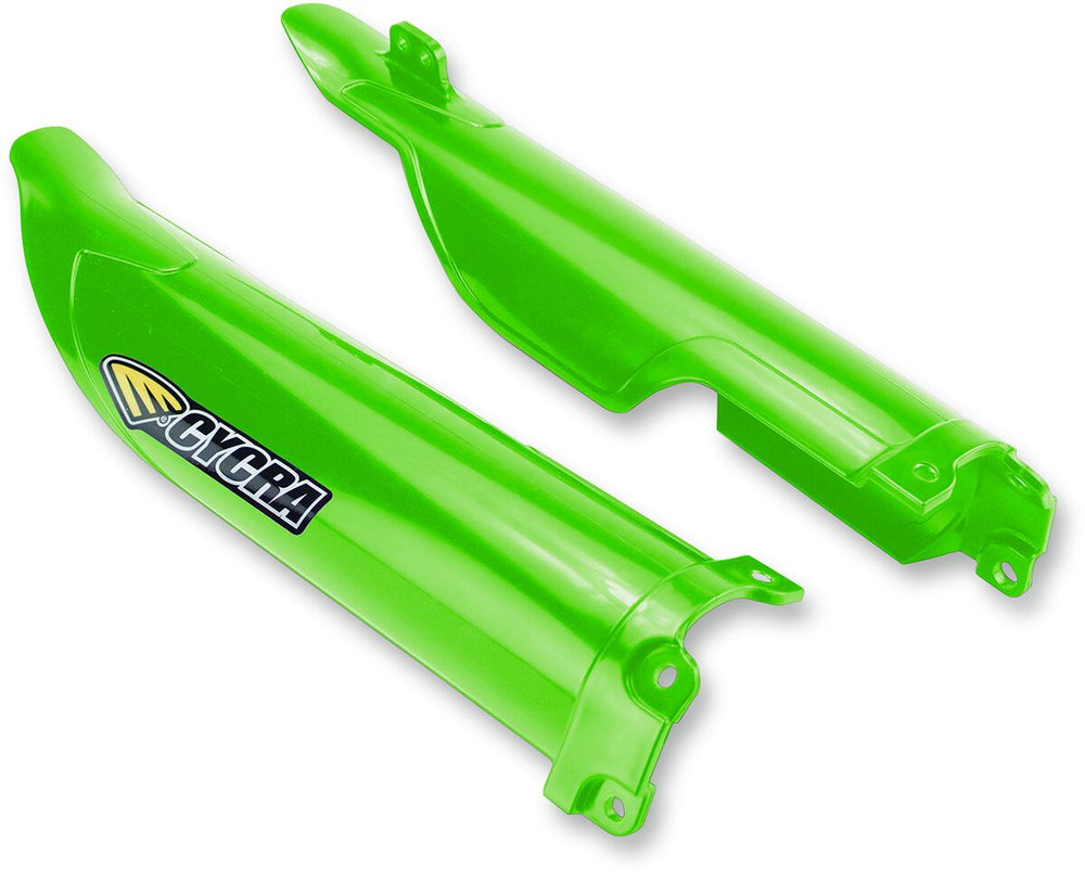 Cycra Fork Guards - Kawasaki KXF450 2009-2015 - Green