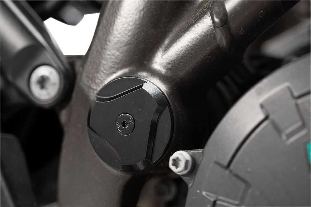 SW Motech Frame Caps - KTM Super Adventure 1290 2015-2024 - Black