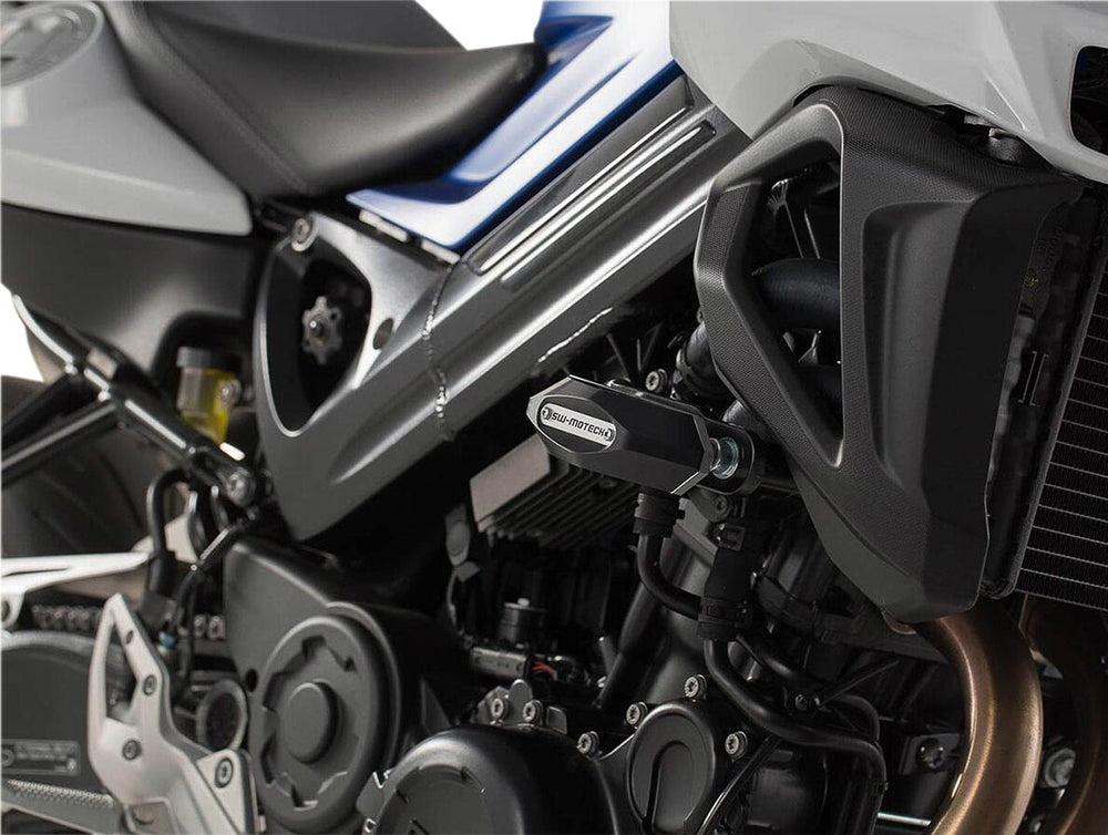 SW Motech Frame Sliders - BMW F 800 R 2015-2020 - Black/Silver
