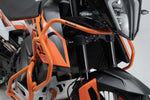 SW Motech Upper Crash Bars - KTM Adventure 890 R 2021-2022 - Orange