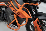 SW Motech Upper Crash Bars - KTM Adventure 890 R 2021-2022 - Orange