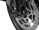 SW Motech Front Axle Slider Set - KTM Super Adventure 1290 2021-2024 - Black
