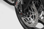 SW Motech Front Axle Slider Set - KTM Super Adventure 1290 2021-2024 - Black