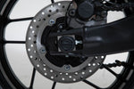 SW Motech Rear Axle Slider Set - Yamaha MT-09 GT 2021-2022 - Black