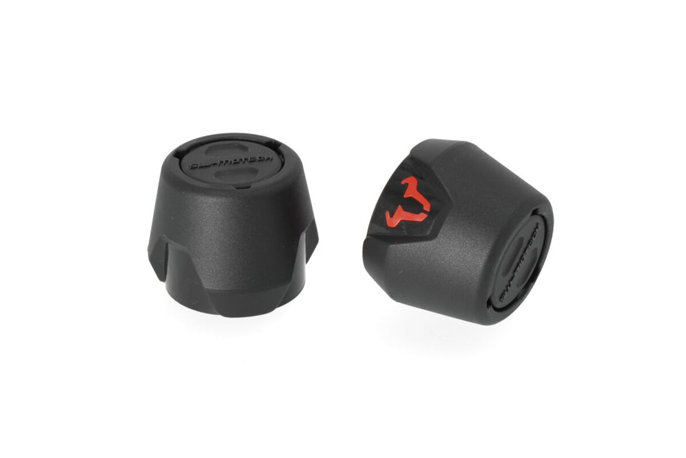 SW Motech Rear Axle Slider Set - Harley Davidson RA 1250S Pan America 2021-2024 - Black
