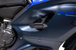 SW Motech Frame Sliders - Yamaha YZF-R7 2022-2024 - Black/Silver