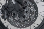SW Motech Front Axle Slider Set - Moto Morini X-CAPE 650 2021-2023 - Black