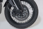 SW Motech Front Axle Slider Set - Moto Morini X-CAPE 650 2021-2023 - Black