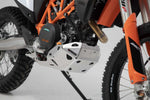 SW Motech Engine Guard - KTM SMC690 R 2019-2024 - Brushed/Silver